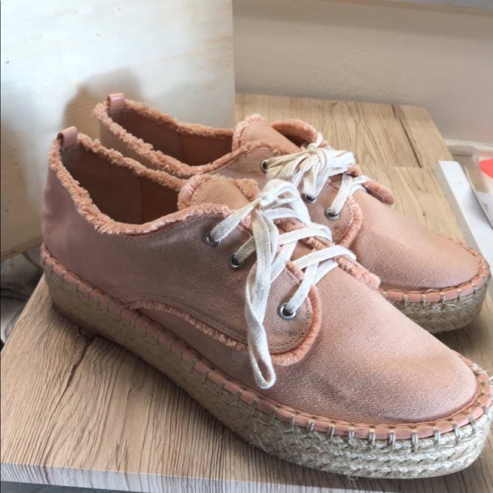 Dolce vita light pink espadrilles